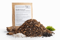 MossBoss Pro soil mix for terrariums with a packaging bag on a white background