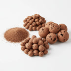 LECA clay pebbles for terrariums in three grain sizes