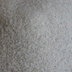 Close-up white sand- for terrariums