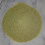 Yellow decorative sand for terrariums and miniature landscapes
