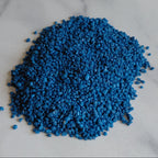 Blue decorative gravel for terrariums and miniature landscapes