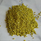 Yellow decorative gravel for terrariums and natural compositions